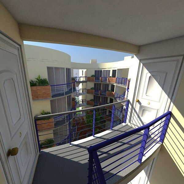 INTERIOR CONJUNTO HABITACIONAL 41 VIVIENDAS MORELOS 